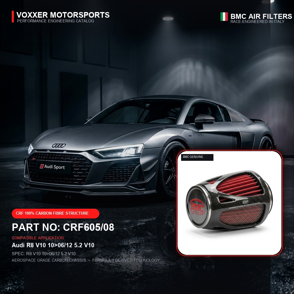 BMC Air Filter — CRF605/08 (R8 V10 10>06/12 5.2 V10)