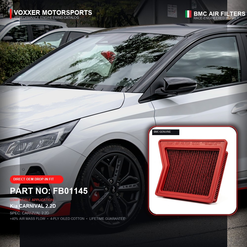 BMC Air Filter — FB01145 (CARNIVAL 2.2D)