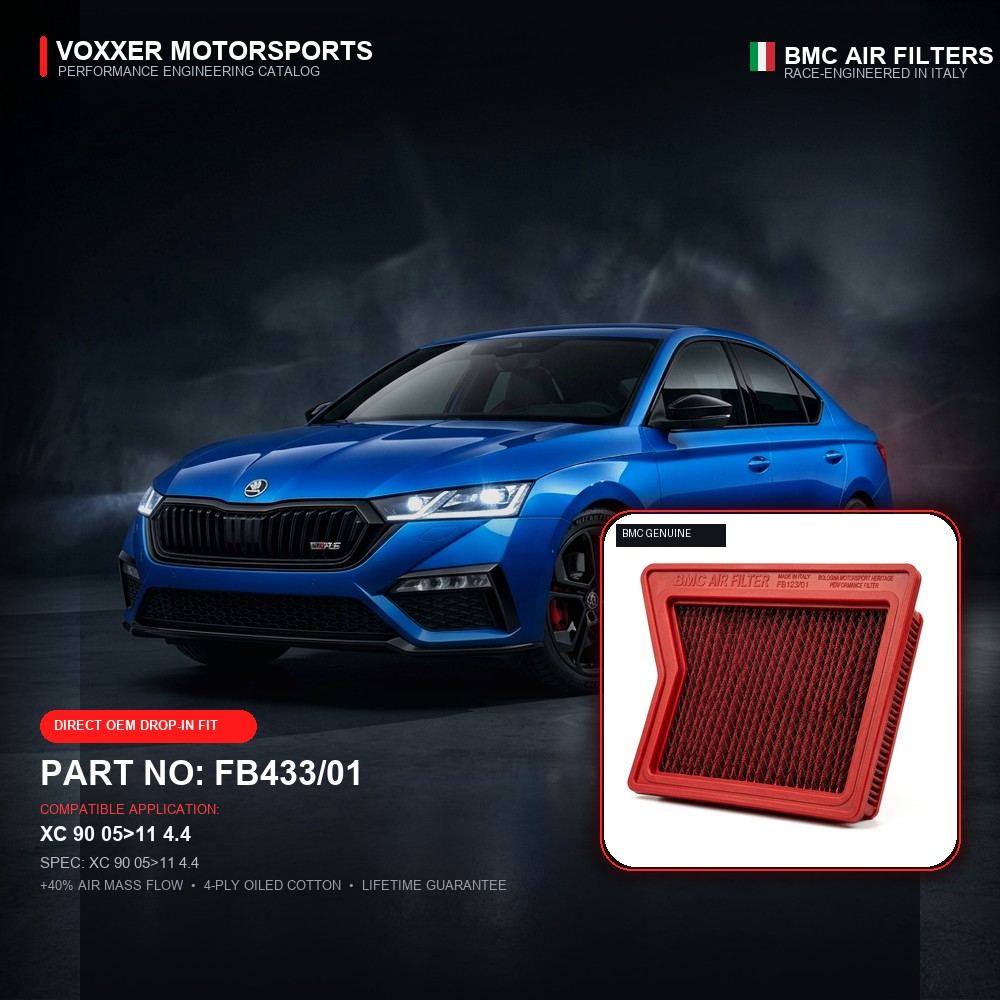 BMC Air Filter — FB433/01 (XC 90 05>11 4.4)