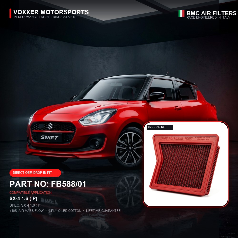 BMC Air Filter — FB588/01 (SX-4 1.6 ( P))