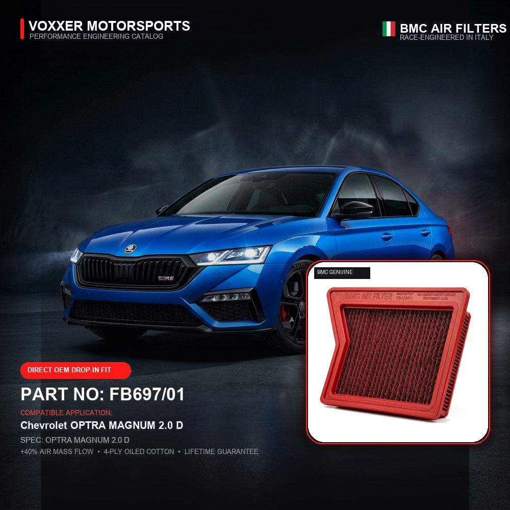BMC Air Filter — FB697/01 (OPTRA MAGNUM 2.0 D)