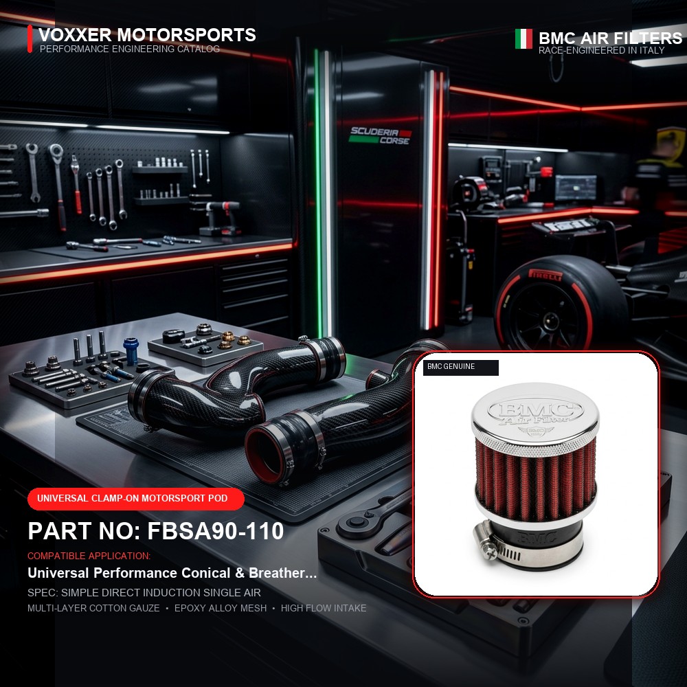 BMC Air Filter — FBSA90-110 (SIMPLE DIRECT INDUCTION SINGLE AIR)