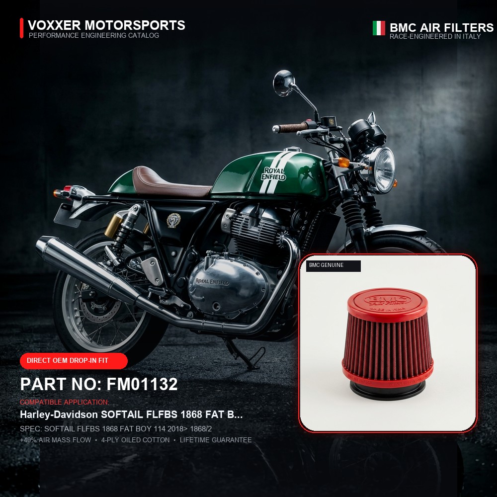 BMC Air Filter — FM01132 (SOFTAIL FLFBS 1868 FAT BOY 114 2018> 1868/2)