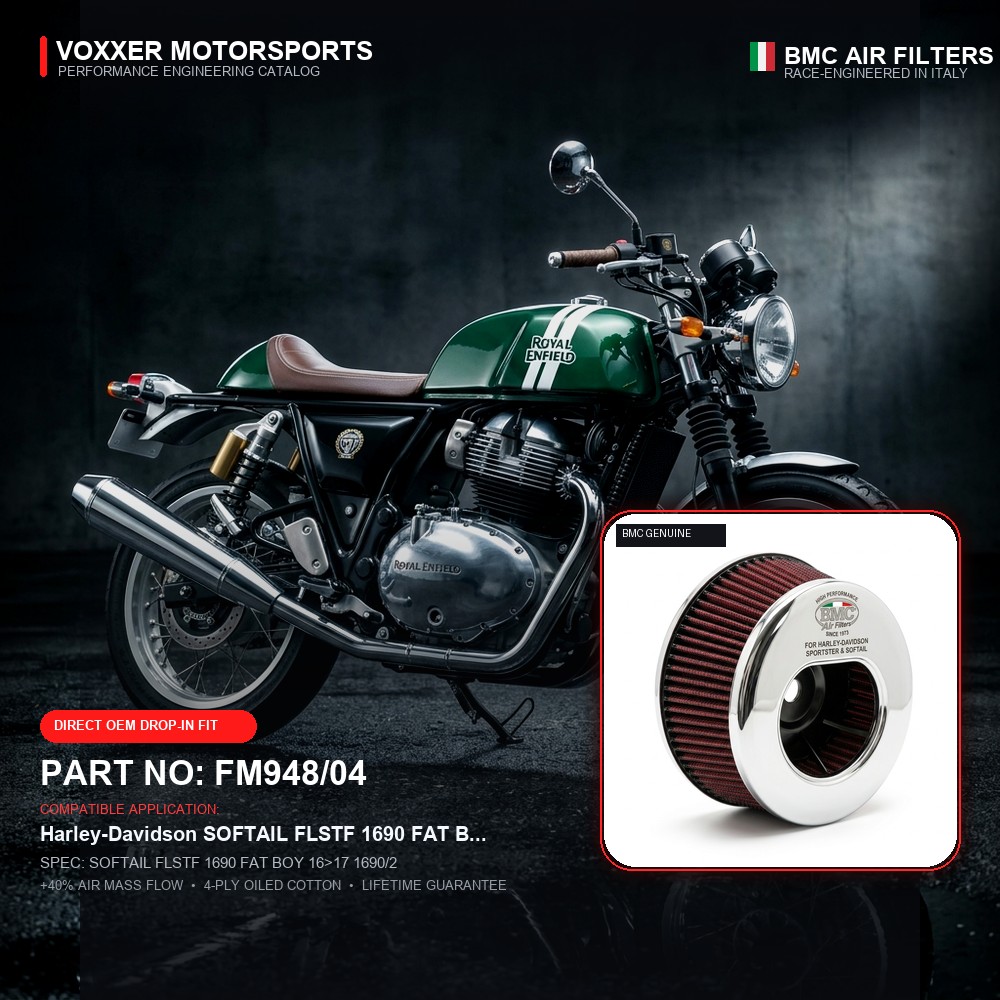 BMC Air Filter — FM948/04 (SOFTAIL FLSTF 1690 FAT BOY 16>17 1690/2)